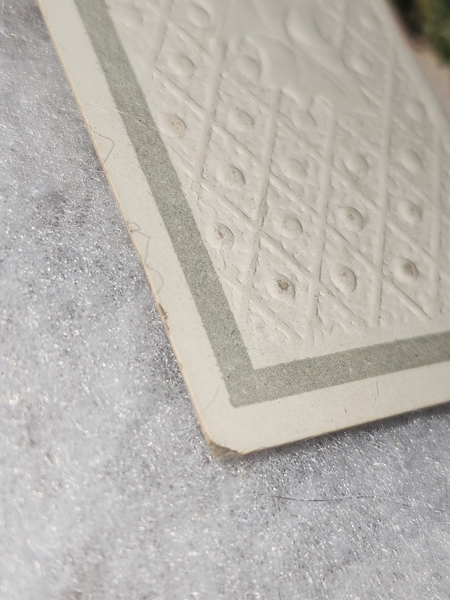 Antique Vintage Embossed Postcard A Merry Christmas postmarked 1911