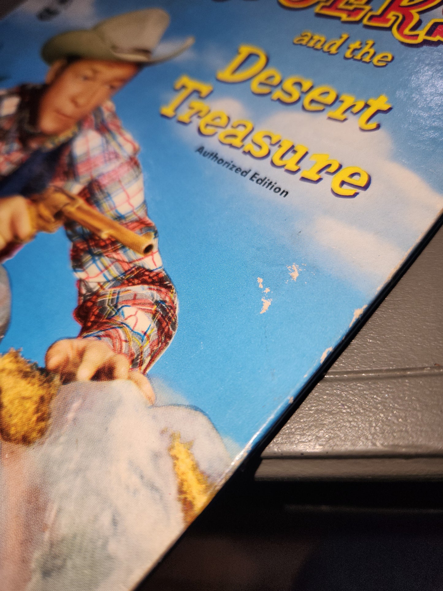 Vintage Roy Roger and the Desert Treasure written by Alice Sankey Illustrated by Paul Souza Whitman Publishing Company  1954