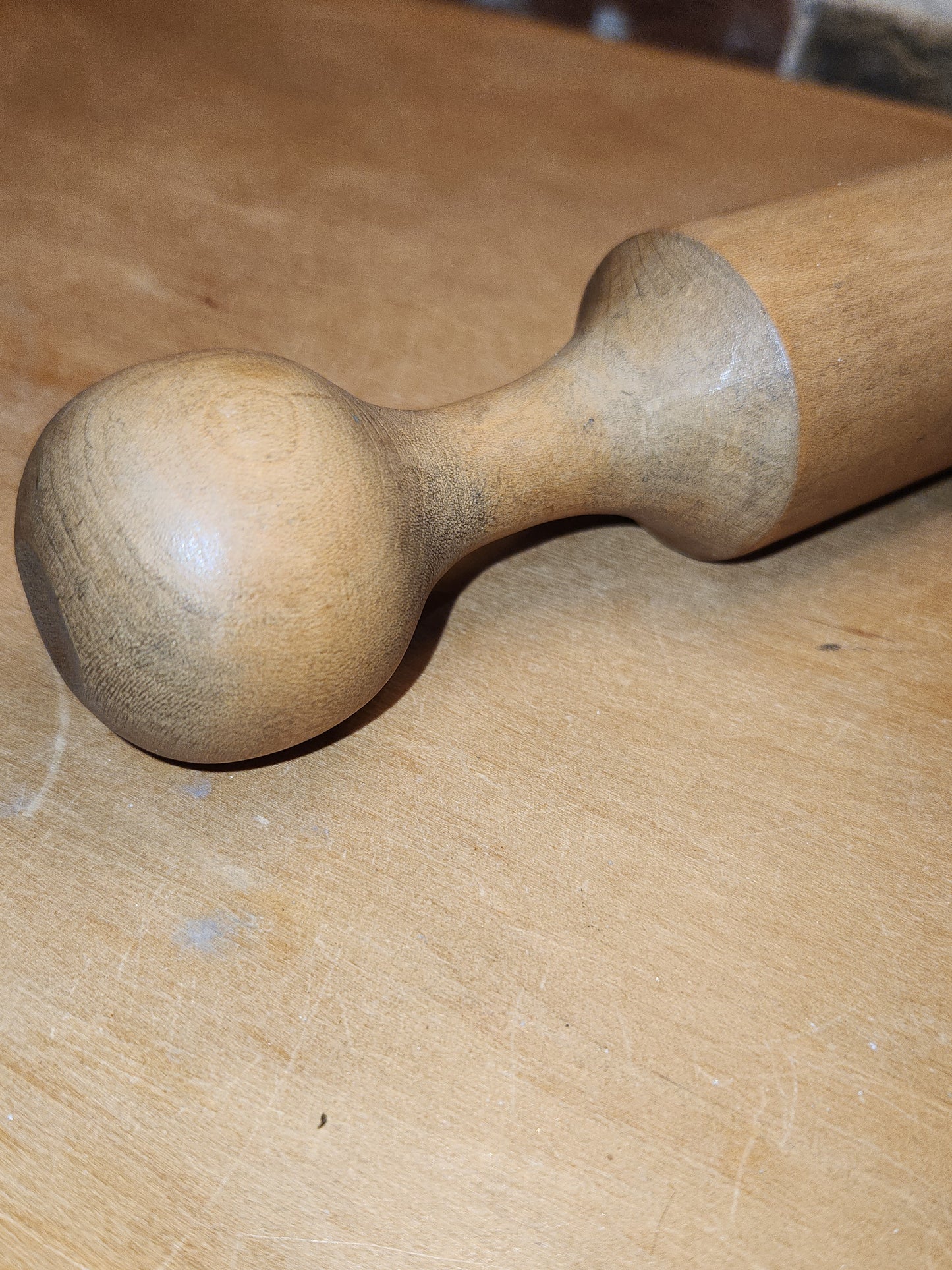 Vintage Wooden Pestle Masher Pounder kit05