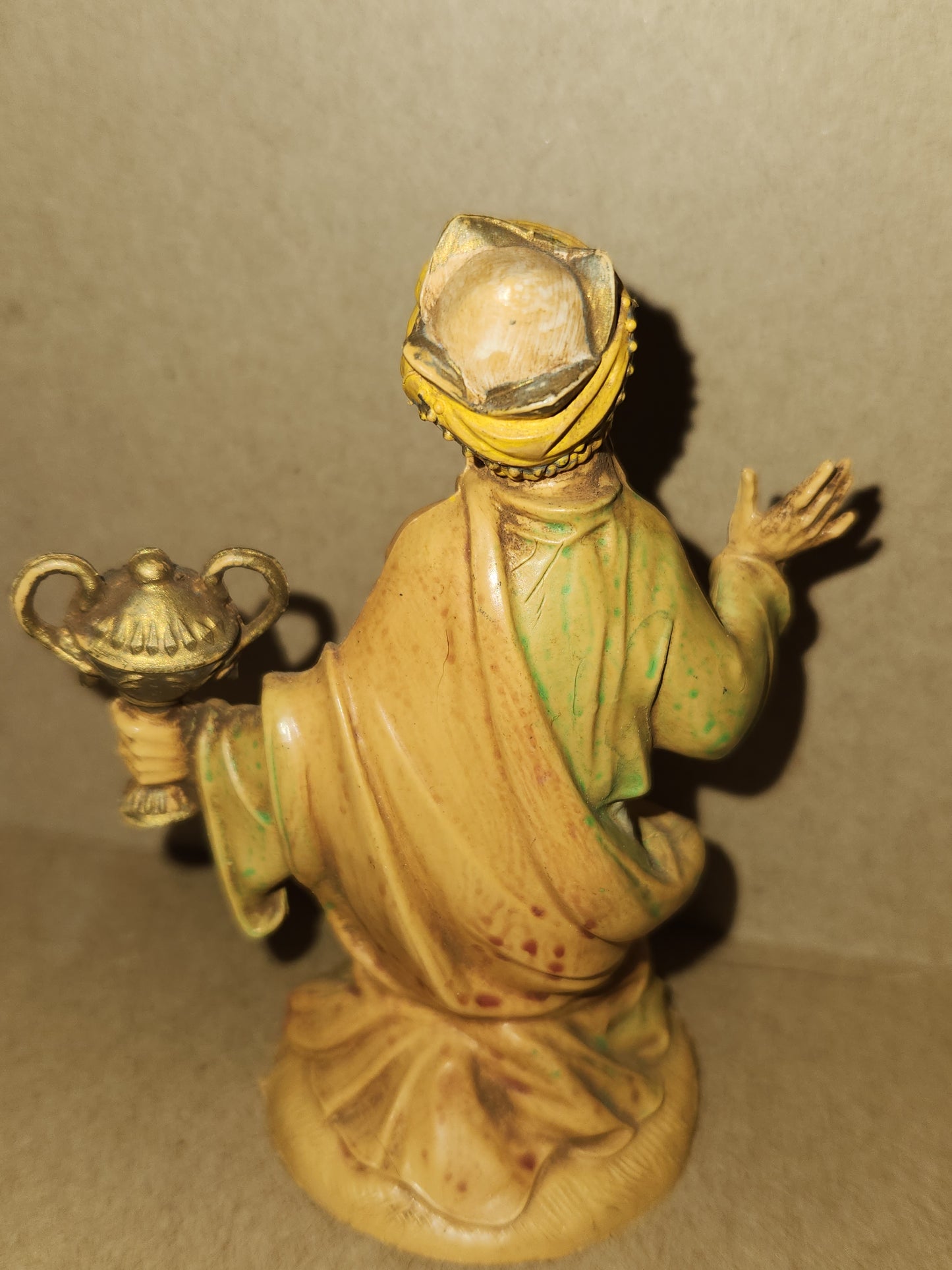 Vintage Fontanini Depose Gaspar  4" Nativity Figure Italy Roman fn83
