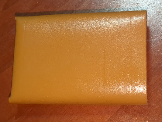 Vintage Amity brown cowhide genuine leather key wallet. New. Jh12