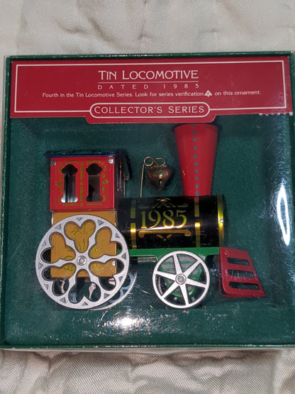 vintage Hallmark tin locomotive series train #4 HH289