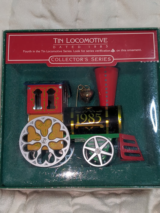 vintage Hallmark tin locomotive series train #4 HH289