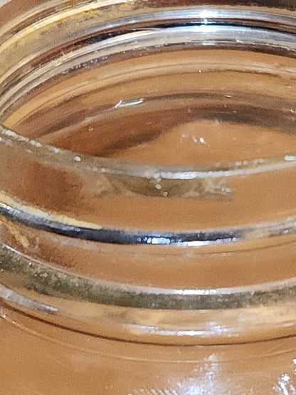 Atlas Strong Shoulder Mason Clear Glass Quart Jar with Atlas Zinc Lid jar1