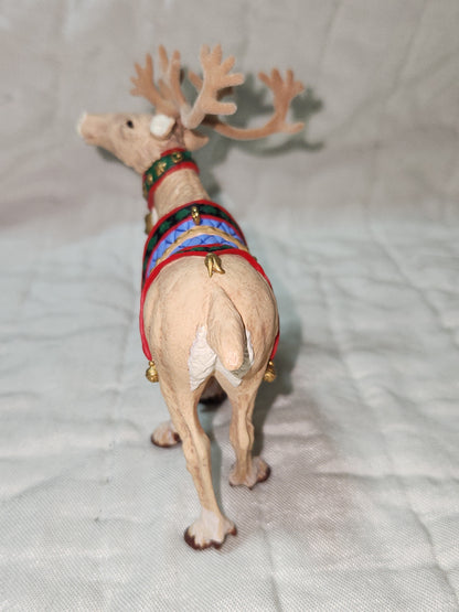 Vintage Hallmark Keepsake Ornament 2001 Ready Reindeer
