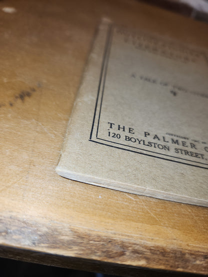 Vintage Outline Studies In Literature Maud Elma Kingkey, AM A Tale of Two Cities The Palmer Company Boston, Massachusetts  bk99