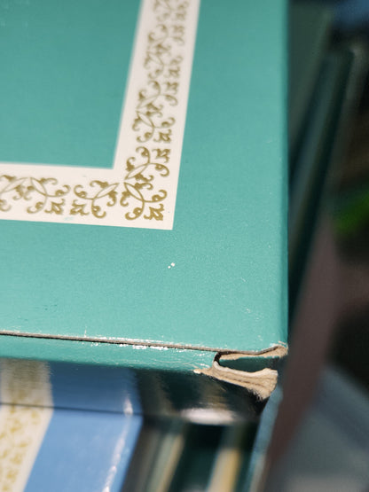 Vintage Avon Christmas 1978 Trimming the Tree Plate with Original Box. Enoch Wedgewood England