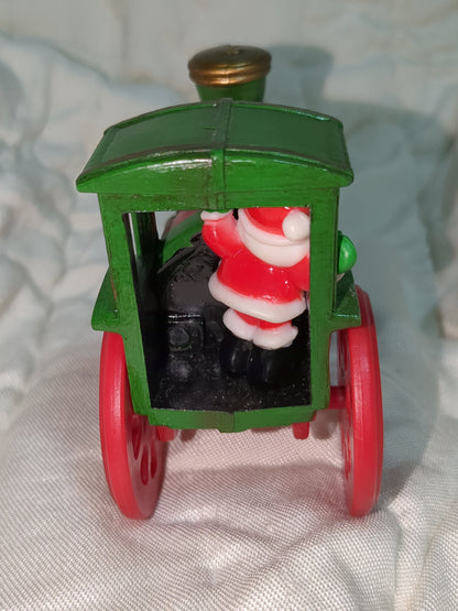 vintage Hallmark 1980 train Santa's Express Here Comes Santa #2 Santa's Travel Ornament