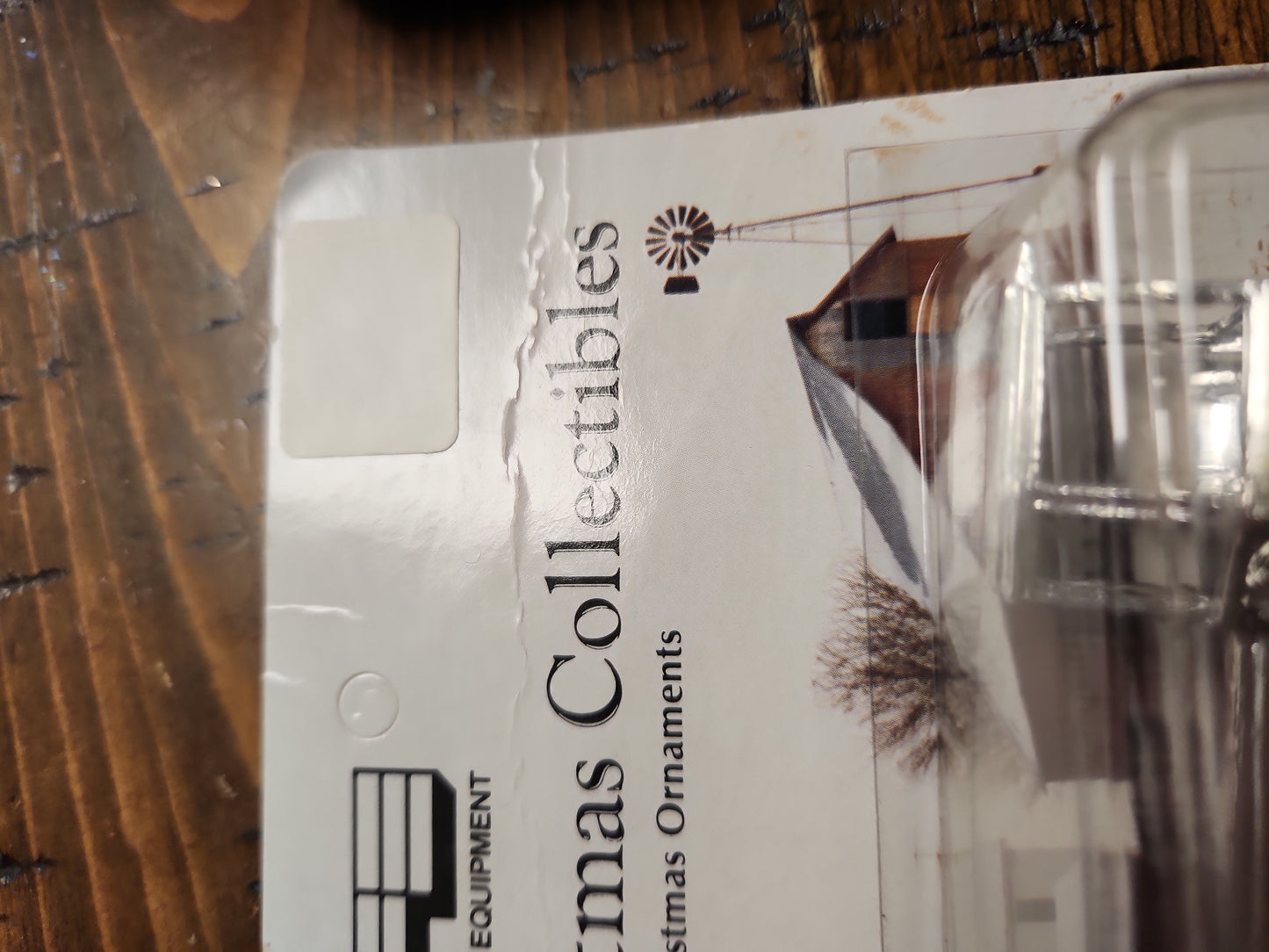 White Farm Equipment 1986 Field Boss 185 Farm Tractor 1/64 Christmas Ornament