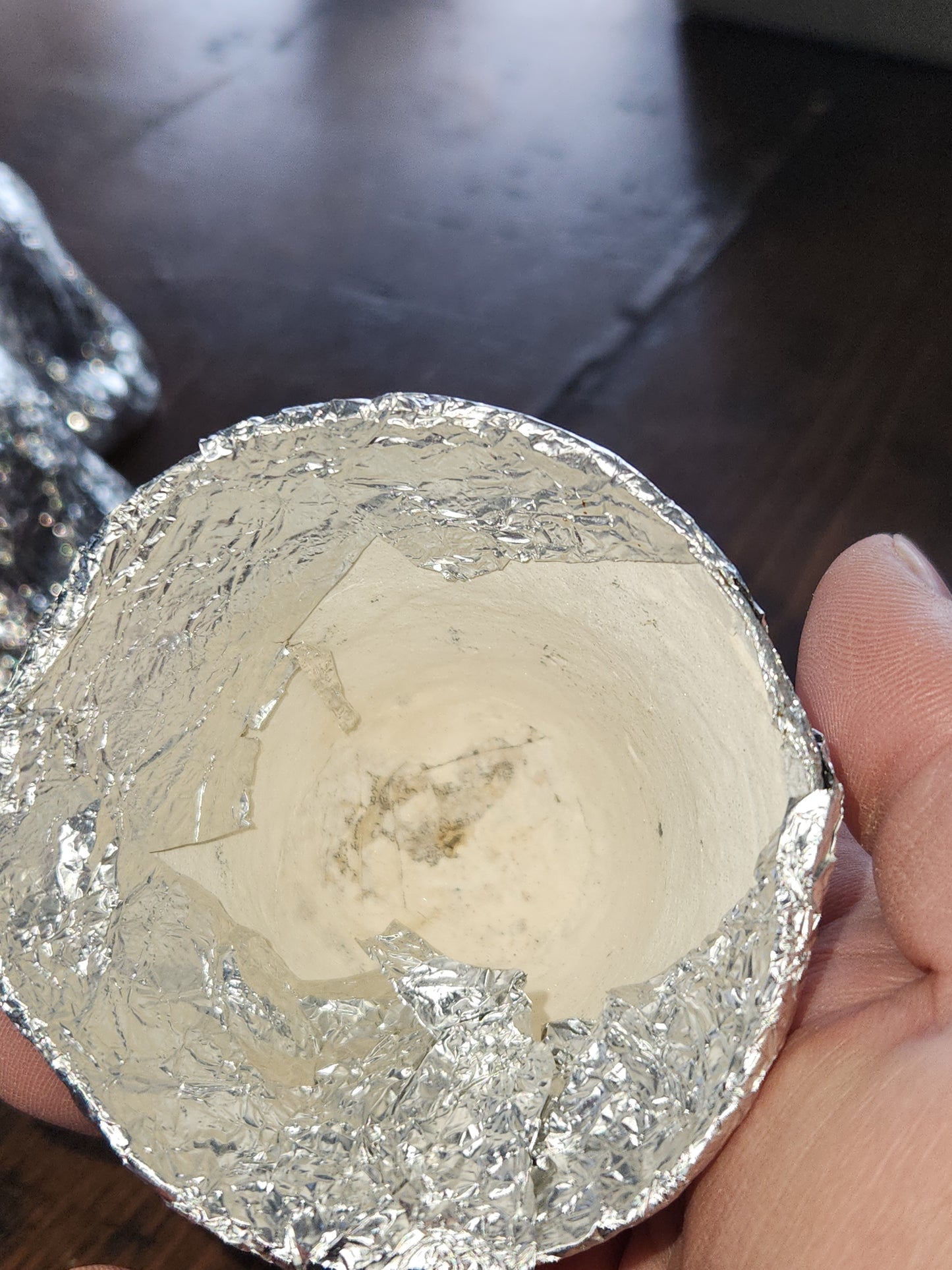 Vintage Christmas Foil Paper Mache Bell Christmas Ornament SEE DESCRIPTION