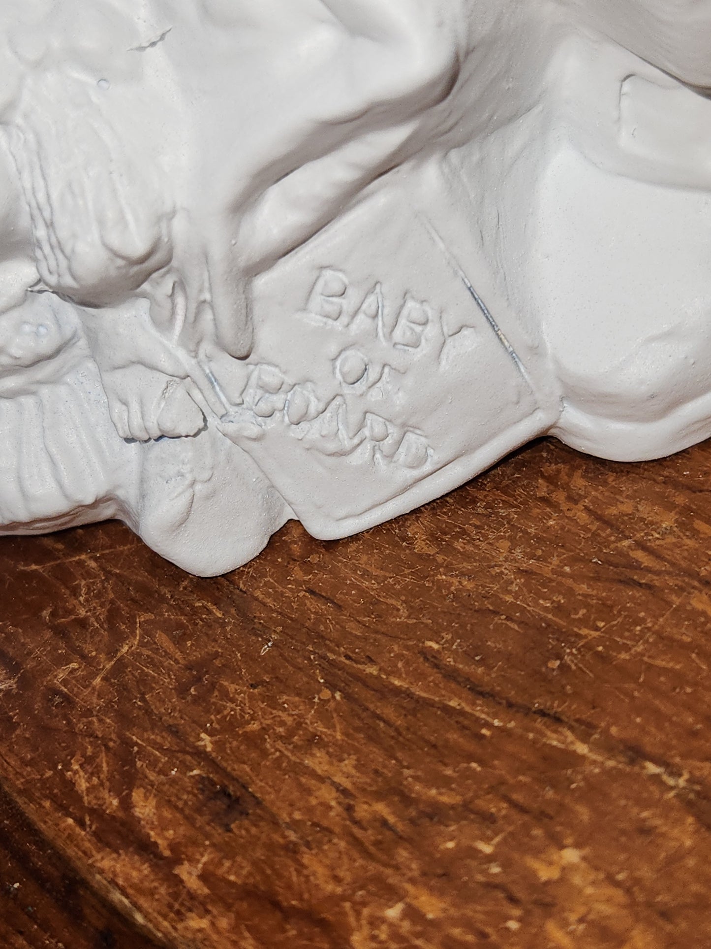 Vintage Ceramic 1980s Santa from retired Gare Mold