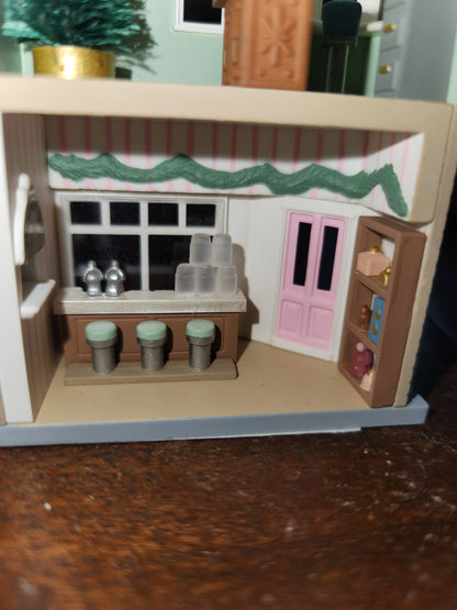 HH1994 Soda Fountain Pharmacy Ornament Hallmark Nostalgic Houses NO BOX