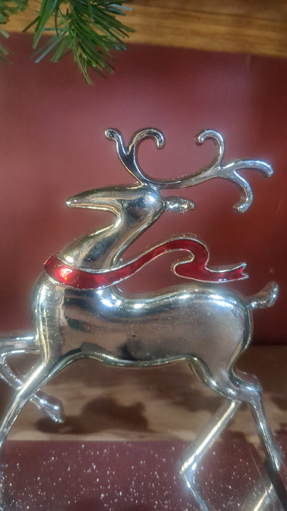 Sh4 Stocking holder metal reindeer