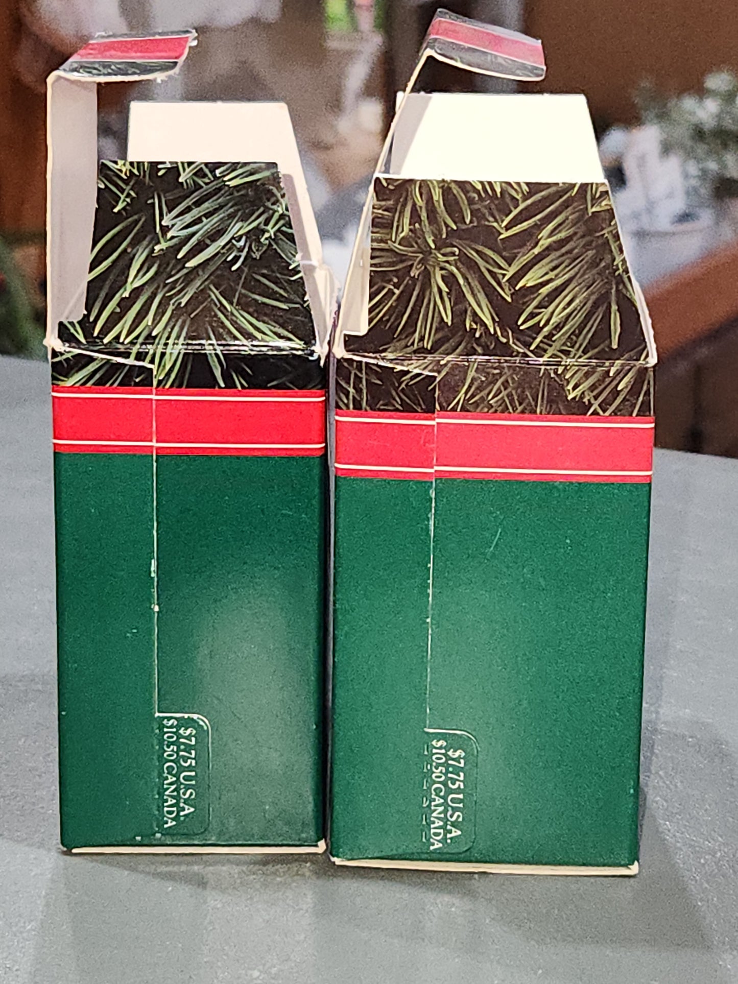 Vintage Hallmark Keepsake Ornament Mom & Dad Rabbit Ornaments 1992 Set of 2