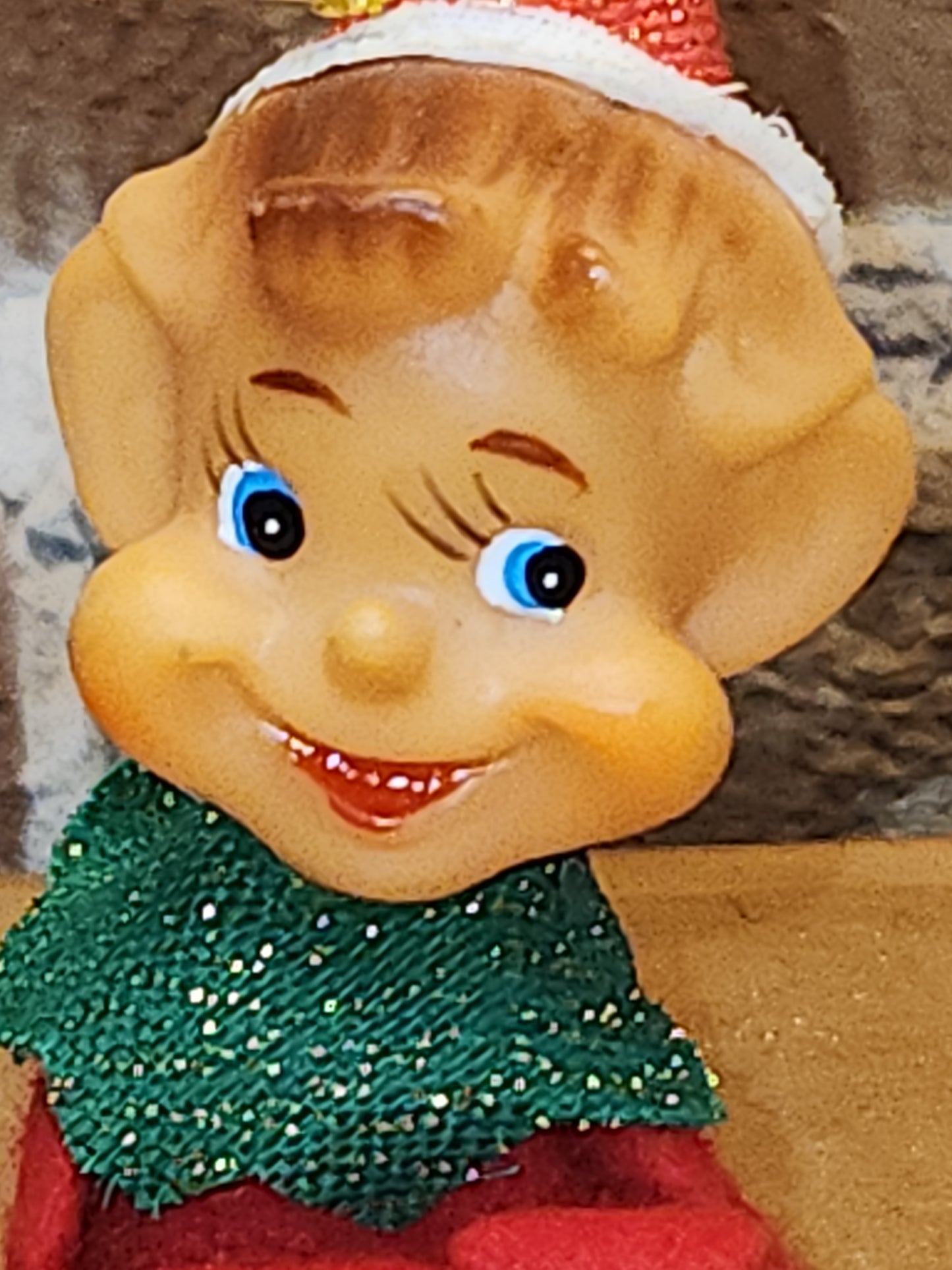 Vintage Delta Elf Pixie Knee Hugger Rubber Faced Mid Century MCM Japan rf2