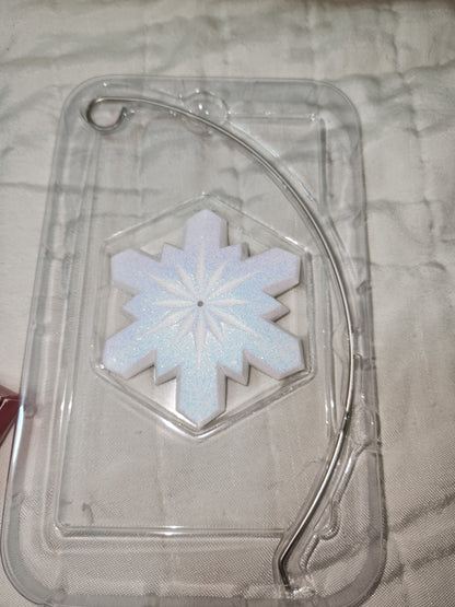 Vintage Hallmark Christmas Ornament Display Stand made of Acrylic and Metal 2001 os81