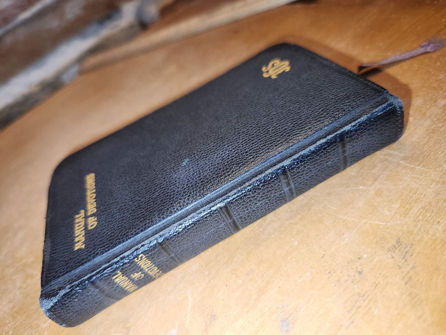 Vintage Manual of Devotions Catholic Prayer Book 1938 vb80