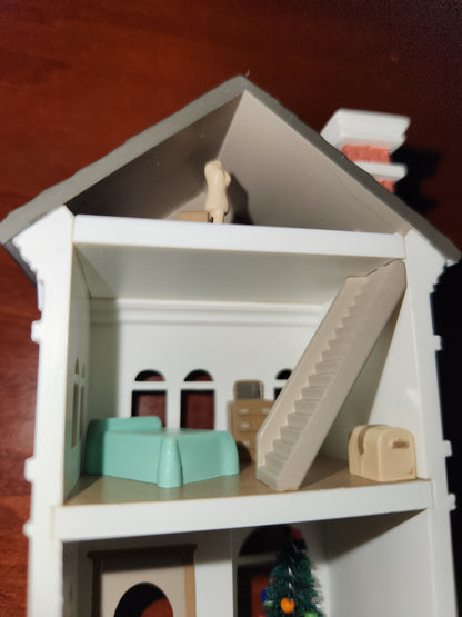 2010 a colonial Christmas Ornament Hallmark Nostalgic Houses, Shops, and Village. 27th in series. has original box