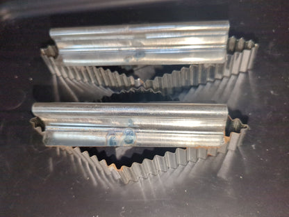 Vintage aluminum wrap biscuit cutter kinda diamond shape cc100