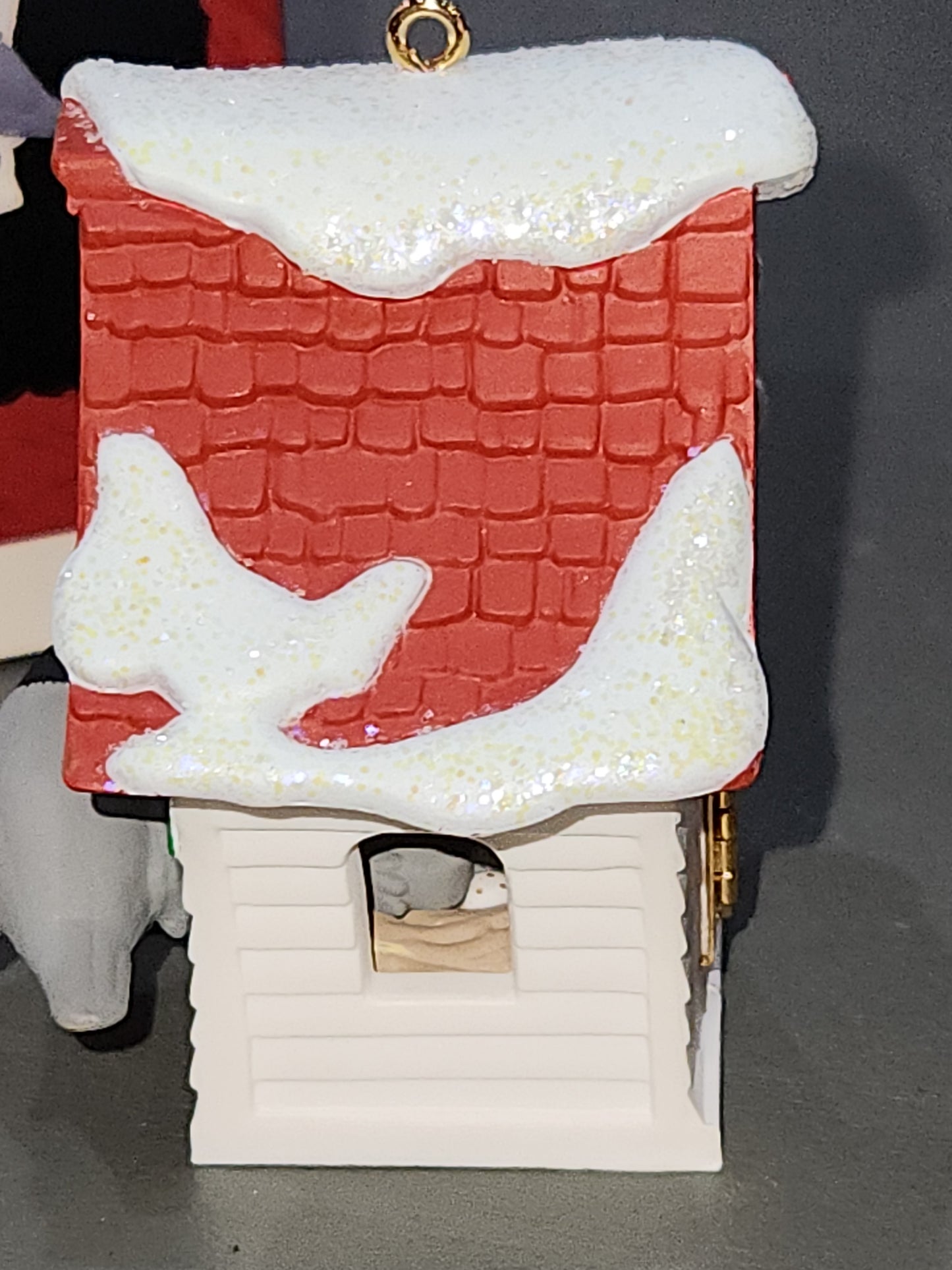 Three Vintage Hallmark Keepsake Ornaments 1986 Treetop Trio  1993 Peep Inside Birdhouse  1992 Egg Nog Nest