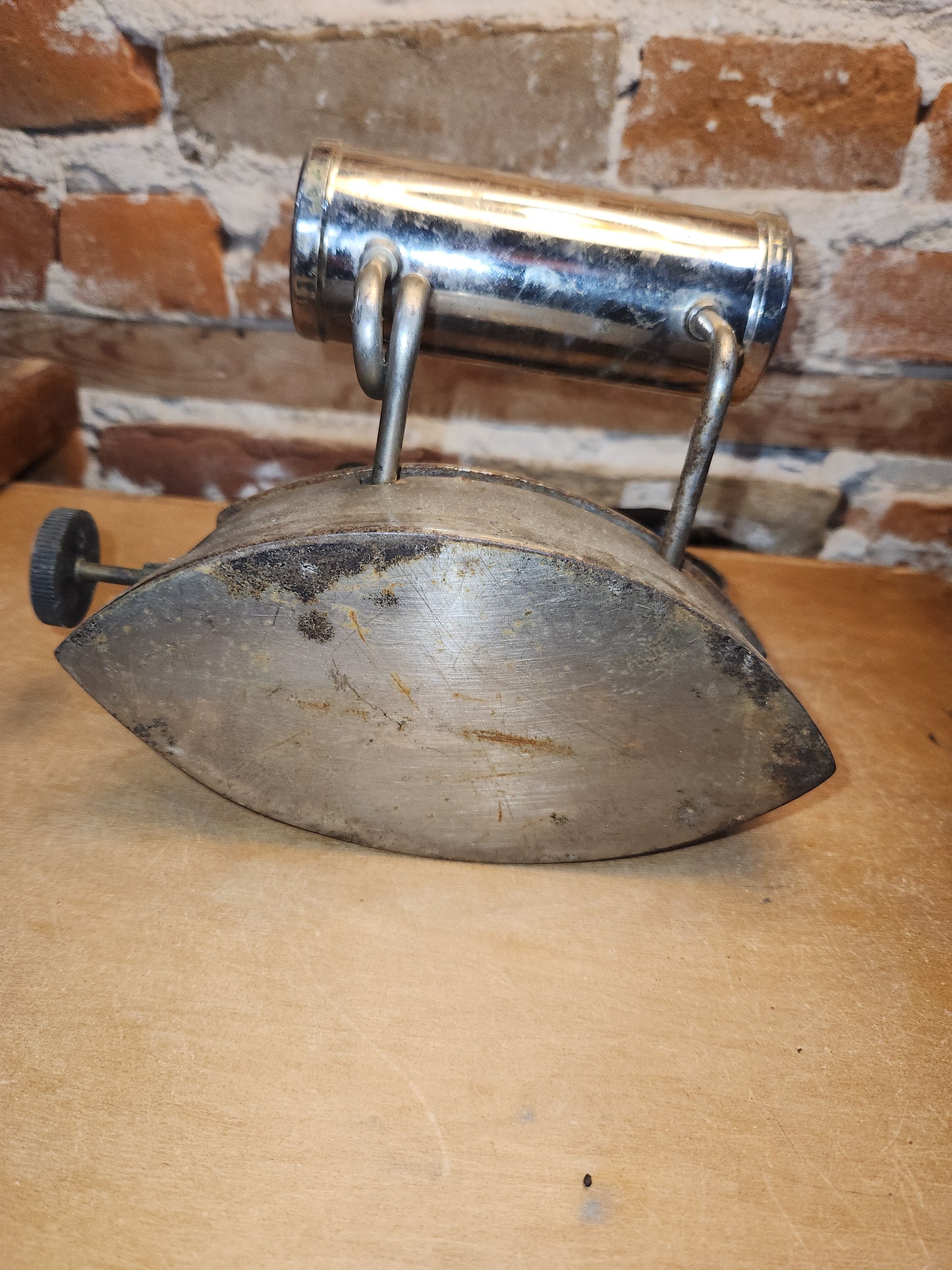 Antique Gasoline Powered Sad Iron American Gas Machine Co. Albert Lea Minnesota Patented 1912 si3