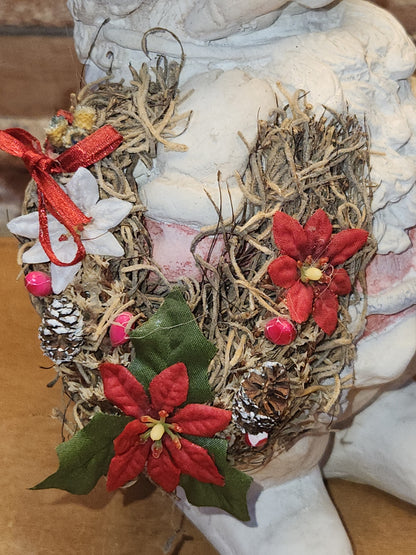 Vintage Dreamsicles Christmas Santa Bunny Figurine Cast Art 1993 Has Original Box Kristin Haynes Cast Art Industries di9