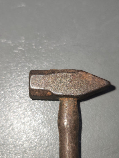 Antique Vintage Miniature Cast Iron Toy Sledge Hammer pretend play toy9