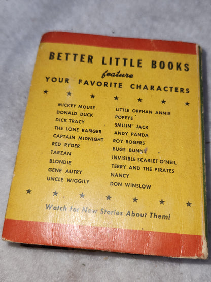 Vintage Big Little Book Better Little Book Red Ryder and the Squaw-Tooth Rustlers