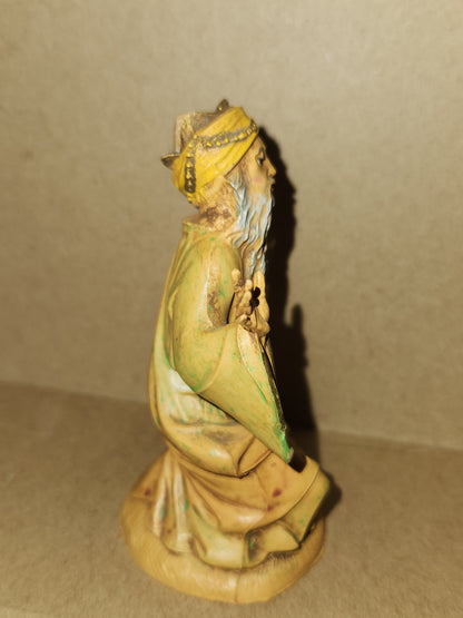 Vintage Fontanini Depose Gaspar  4" Nativity Figure Italy Roman fn83