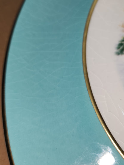 Vintage Avon Christmas Plate Series First Edition 1973 NO BOX Enoch Wedgewood England