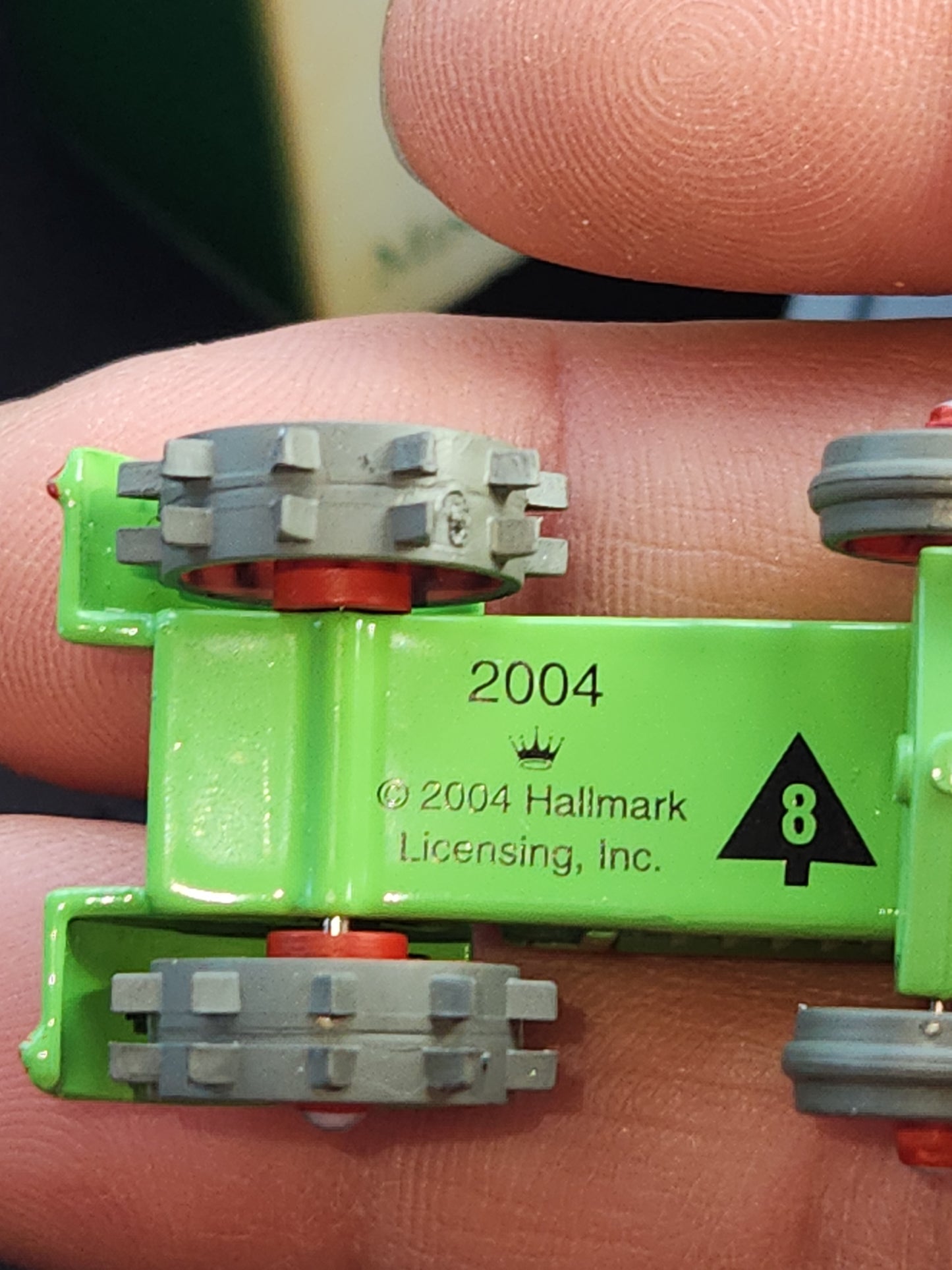 Vintage Hallmark Keepsake Ornament Antique Tractors Miniature Collector's Series 2004