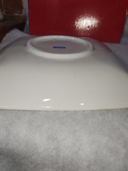 International Silver Company Square Santa Plate 10 1/4" pla99