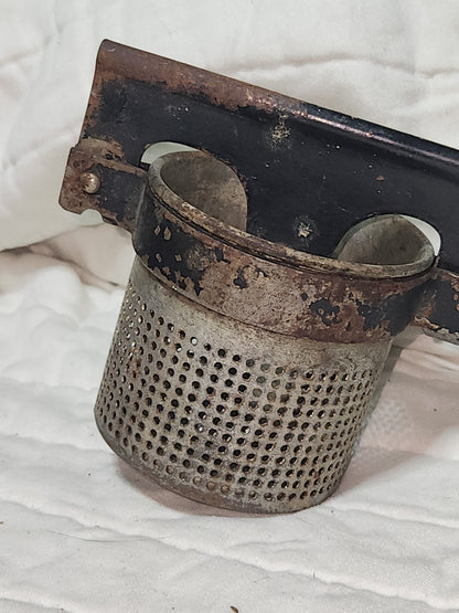 Vintage Potato Ricer black chippy handle universal kit914