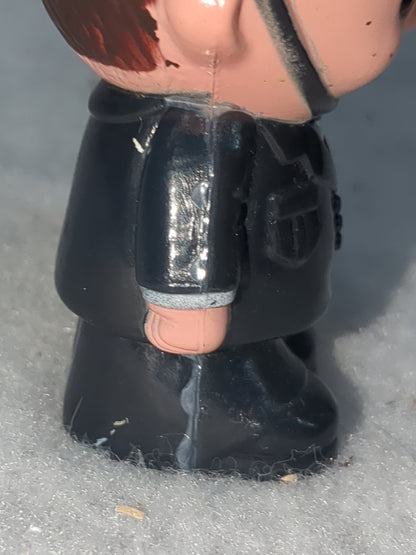 Vintage Policeman egg cup, trinket, air planter Hong Kong ec8