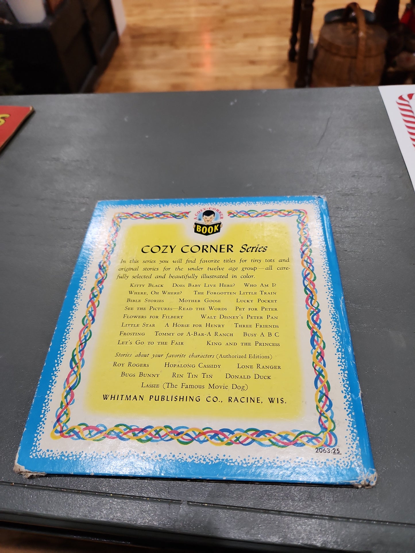 Vintage Roy Roger and the Desert Treasure written by Alice Sankey Illustrated by Paul Souza Whitman Publishing Company  1954