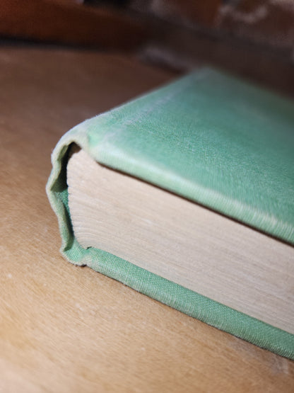 The Egg and I by Betty MacDonald 1945 Vintage Green Book Cover bk13