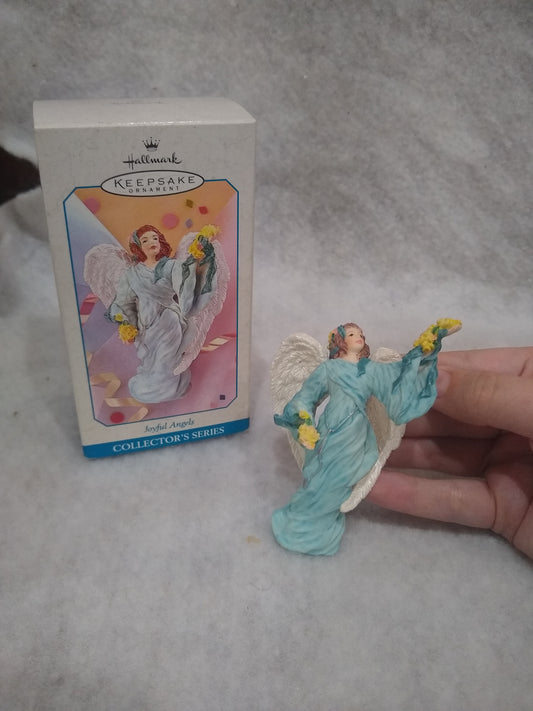 Vintage 1998Hallmark Keepsake Ornament "JOYFUL ANGELS" Series #3 Christmas - Spring 1998 ho650