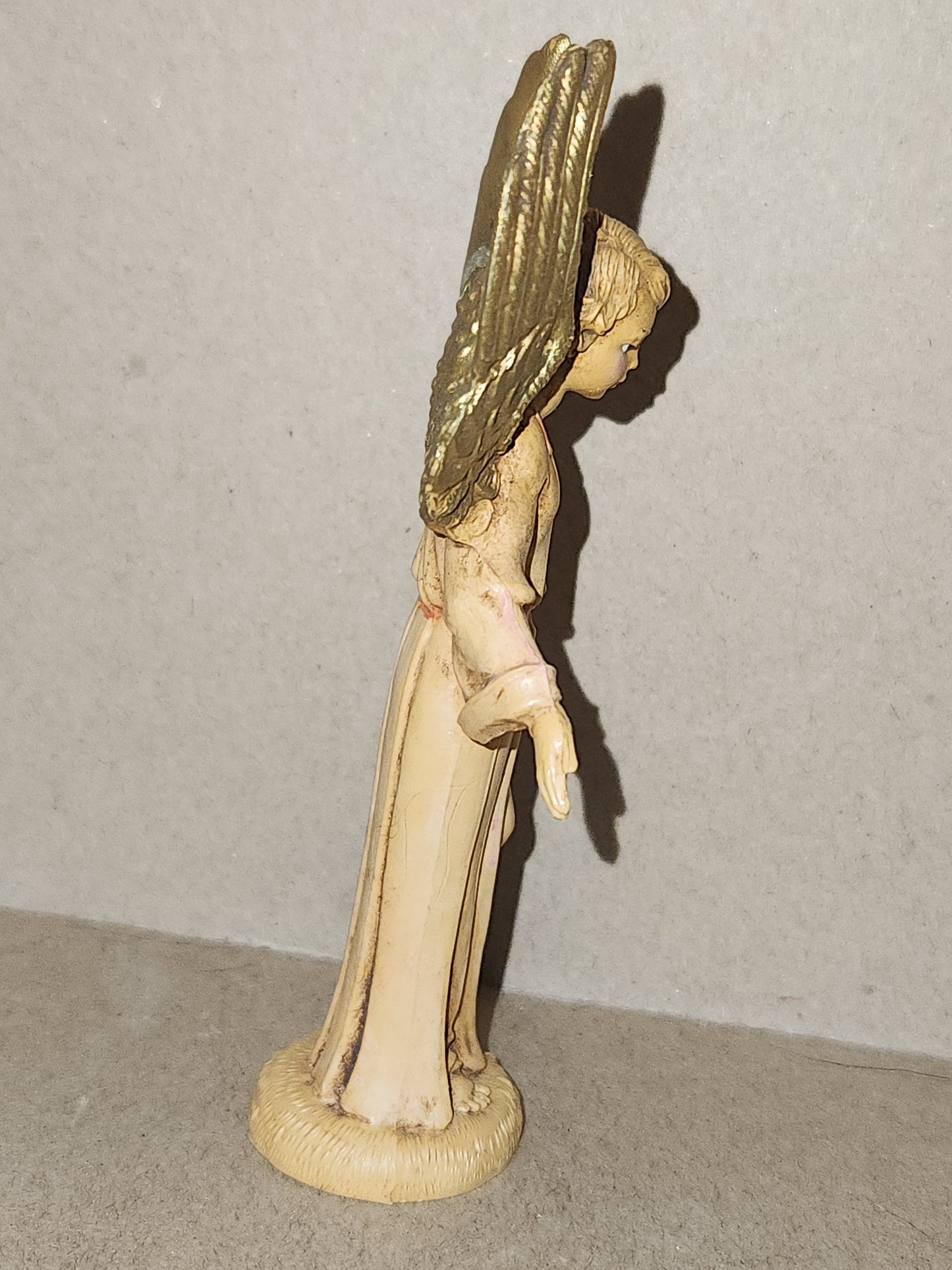 Vintage Fontanini Depose Angel 4 3/4" Nativity Figure Italy Roman fn84