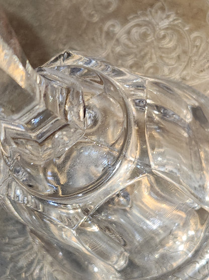 Vintage Pressed Glass Bell be6