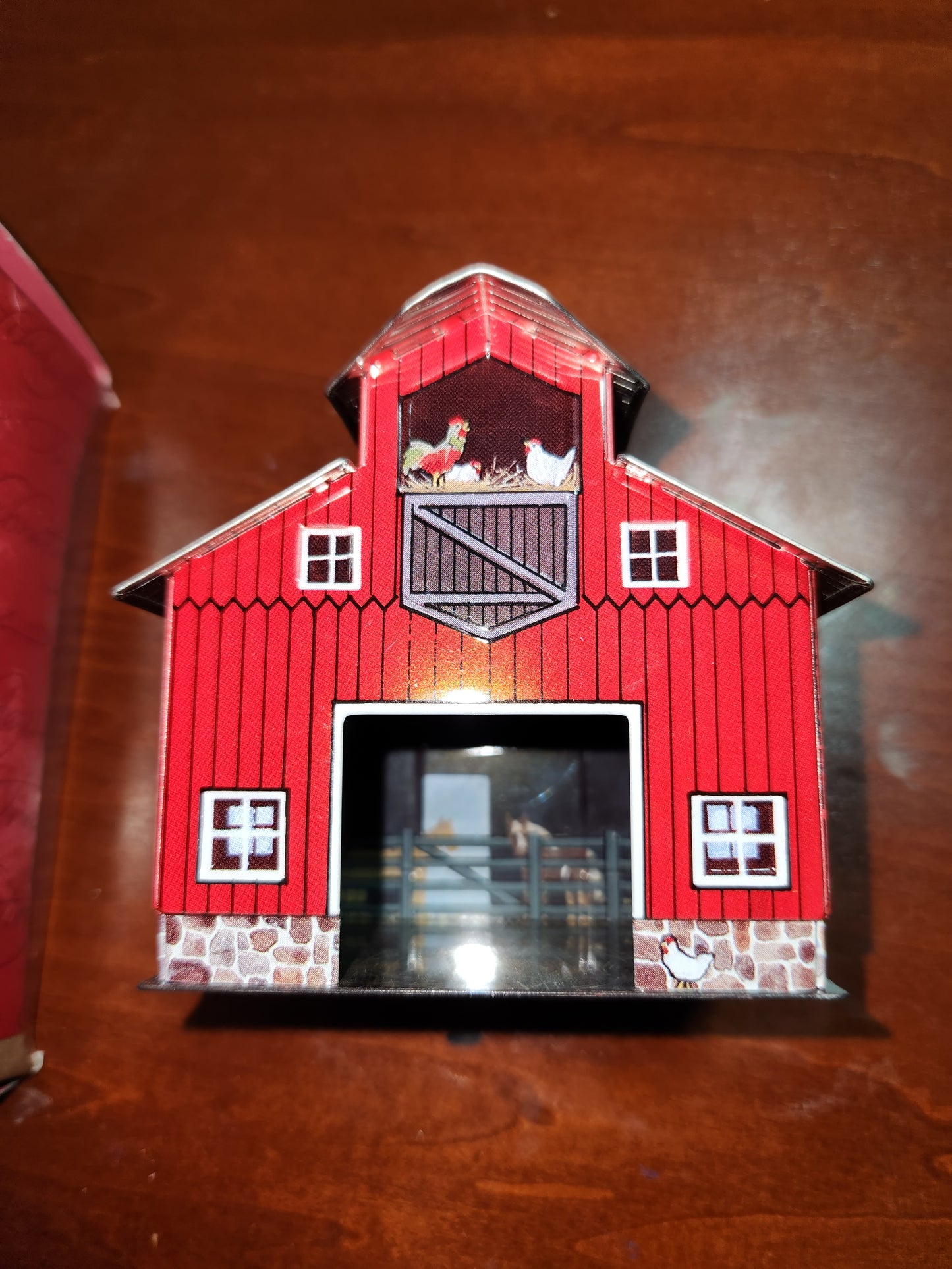 Red Barn Hallmark Ornament 1999 Complimentary to Town and Country Series t&c2