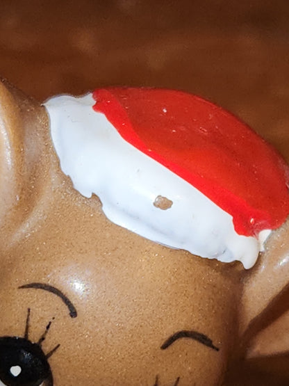 Vintage Joseph Originals Miniature Christmas Mouse Figurine Made in Japan ch2