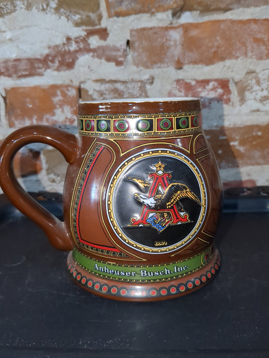Budweiser Mug A& E 1930 Edition 4th in series 1995 brown