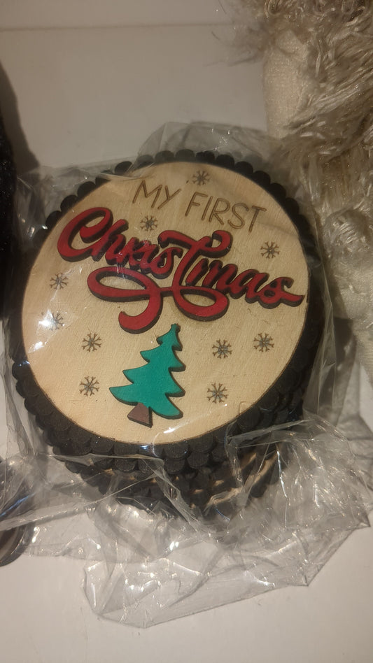 Baby holiday milestone markers