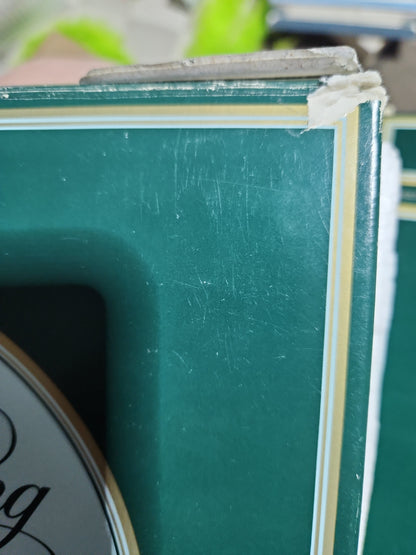 Vintage Avon Christmas 1982 Second Edition Christmas Memories Keeping the Christmas Tradition Plate 22k gold trim Original Box.