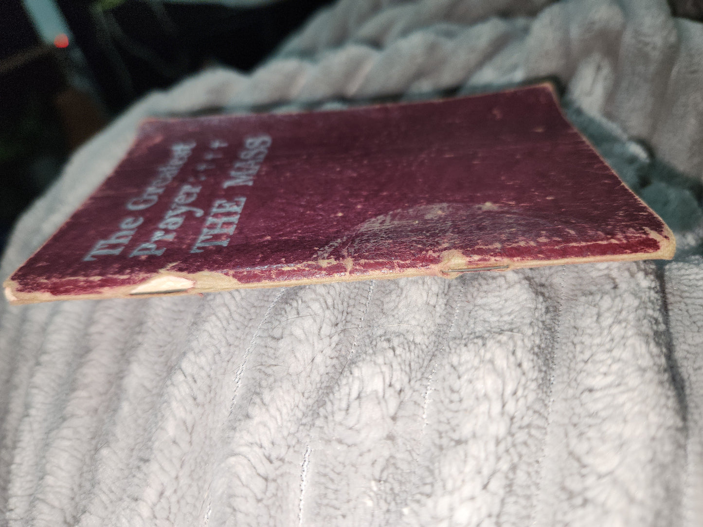 Vintage Softcover Booklet The Greatest Prayer the Mass Bruce Publishing 1934 AS IS ab99