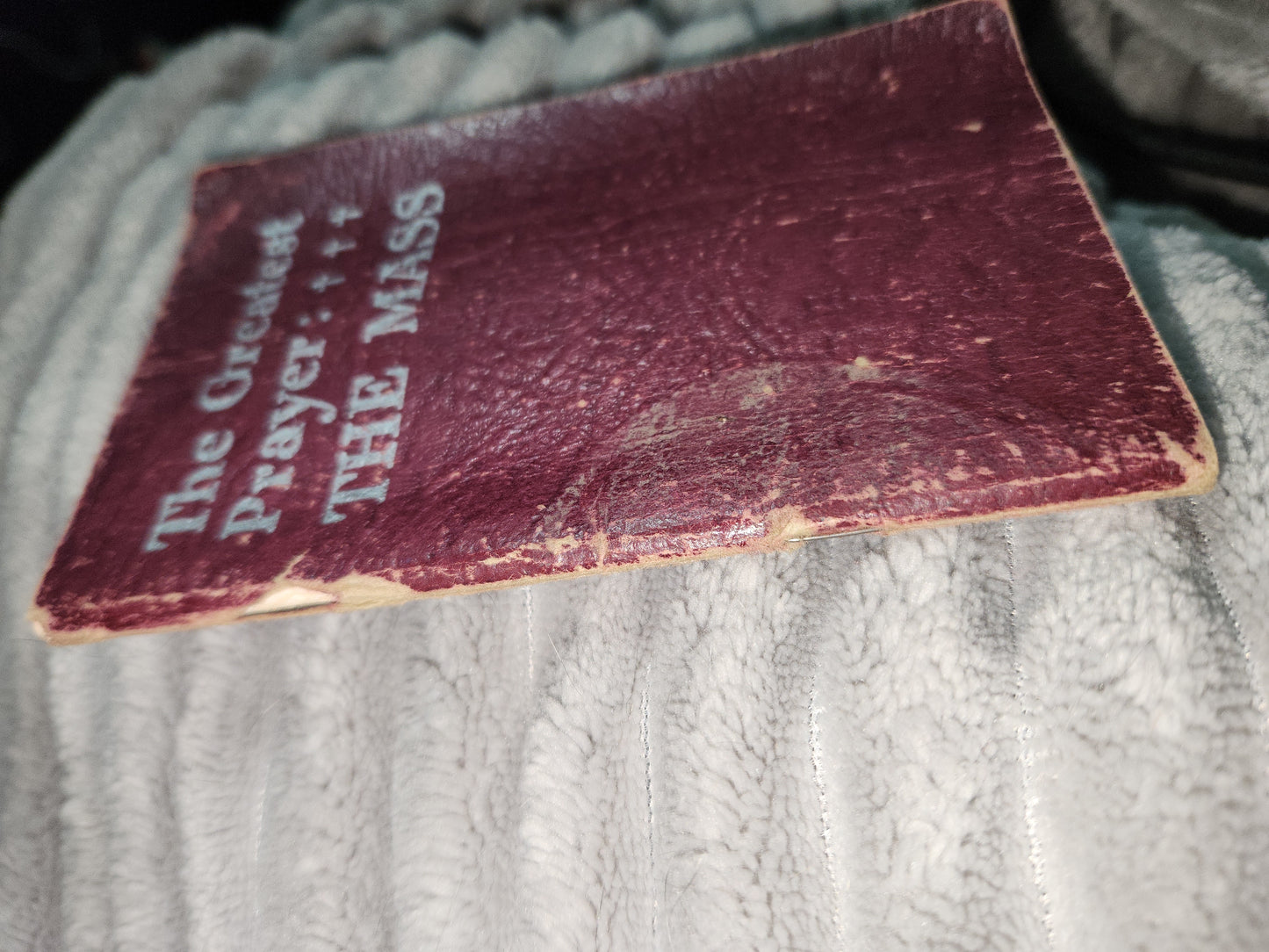 Vintage Softcover Booklet The Greatest Prayer the Mass Bruce Publishing 1934 AS IS ab99