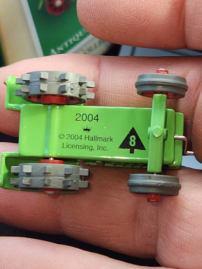 Vintage Hallmark Keepsake Ornament Antique Tractors Miniature Collector's Series 2004