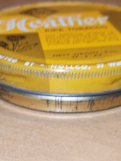 Vintage Heather Pipe Tobacco Tin 2 oz Scottish Formula Hollco tin016