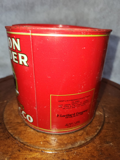 Vintage Union Leader Smoking Tabacco Tin EMPTY No Tobacco pa557