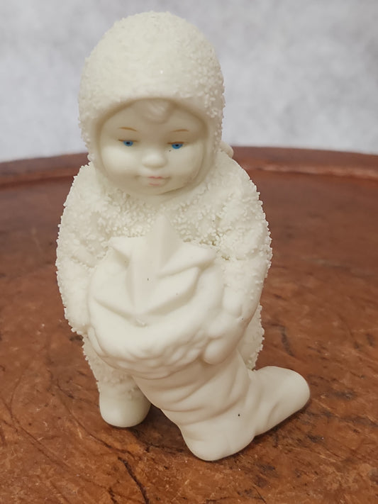 Vintage Snowbabies Department 56 Are All These Mine 1989 Has original box  #7977-4 sb19